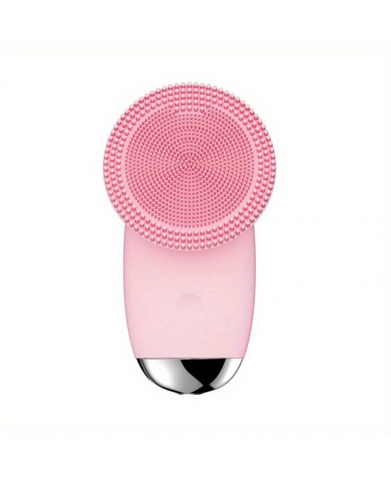 CONESN Electric Facial Cleansing Brush,Silicone Facial Cleansing Brush, Electric Silicone Face Brush, Sonic Facial Cleansing Brush For Makeup Remover