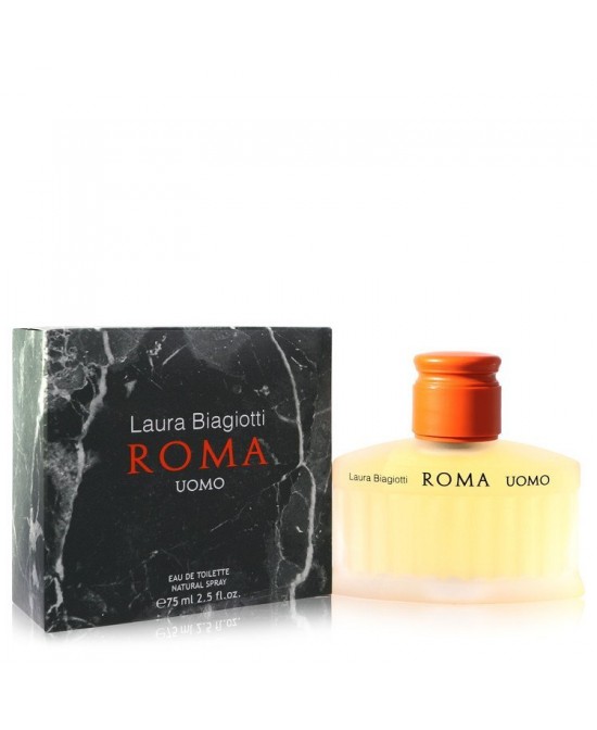 Roma by Laura Biagiotti Eau De Toilette Spray 2.5 oz (Men)