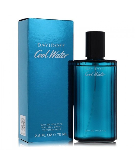 Cool Water by Davidoff Eau De Toilette Spray 2.5 oz (Men)