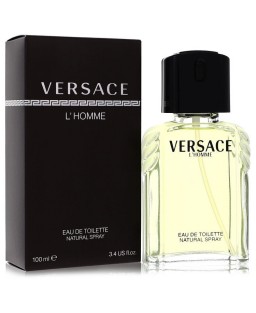 Versace L'Homme by Versace Eau De Toilette Spray 3.4 oz (Men)