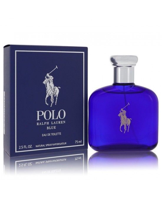 Polo Blue by Ralph Lauren Eau De Toilette Spray 2.5 oz (Men)