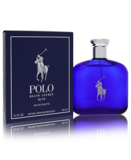 Polo Blue by Ralph Lauren Eau De Toilette Spray 4.2 oz (Men)