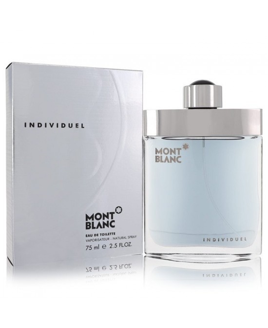 Individuelle by Mont Blanc Eau De Toilette Spray 2.5 oz (Men)