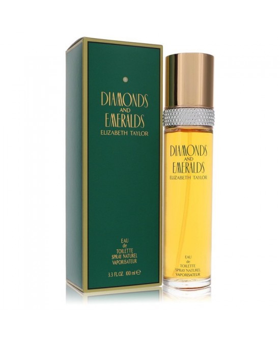 Diamonds & Emeralds by Elizabeth Taylor Eau De Toilette Spray 3.3 oz (Women)