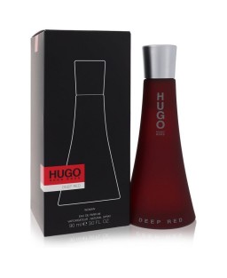 hugo DEEP RED by Hugo Boss Eau De Parfum Spray 3 oz (Women)