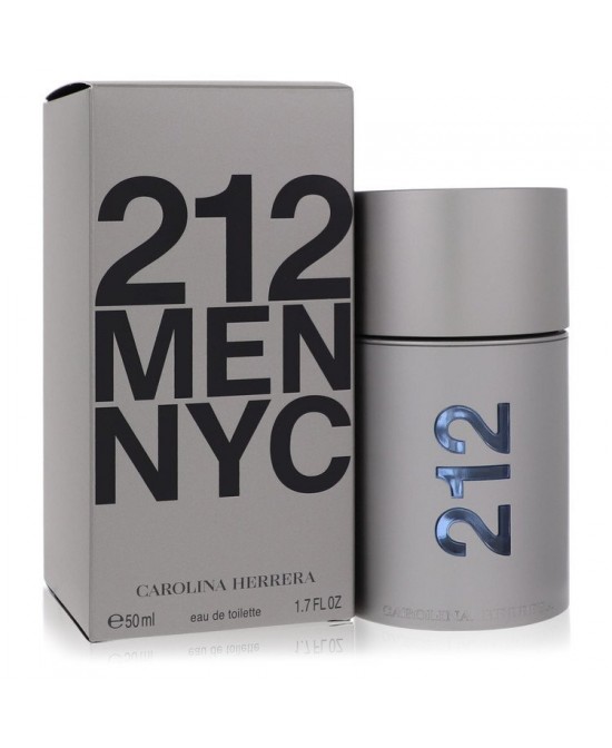 212 by Carolina Herrera Eau De Toilette Spray (New Packaging) 1.7 oz (Men)