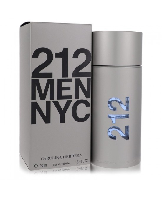 212 by Carolina Herrera Eau De Toilette Spray (New Packaging) 3.4 oz (Men)