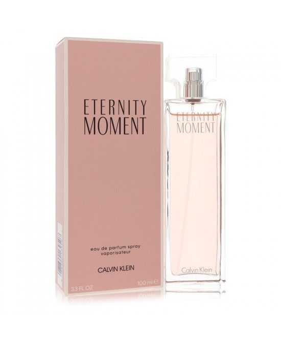 Eternity Moment by Calvin Klein Eau De Parfum Spray 3.4 oz (Women)