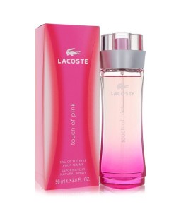 Touch of Pink by Lacoste Eau De Toilette Spray 3 oz (Women)