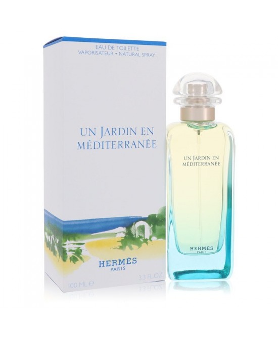 Un Jardin En Mediterranee by Hermes Eau De Toilette Spray (Unisex) 3.4 oz (Women)