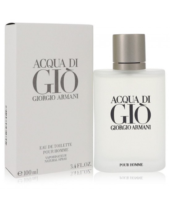 Acqua Di Gio by Giorgio Armani Eau De Toilette Spray 3.3 oz (Men)