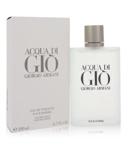 Acqua Di Gio by Giorgio Armani Eau De Toilette Spray 6.7 oz (Men)