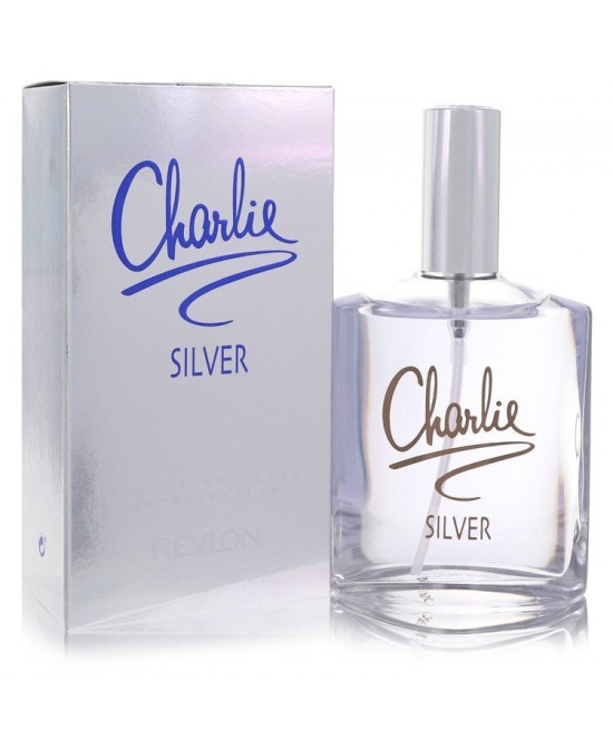 Charlie Silver by Revlon Eau De Toilette Spray 3.4 oz (Women)