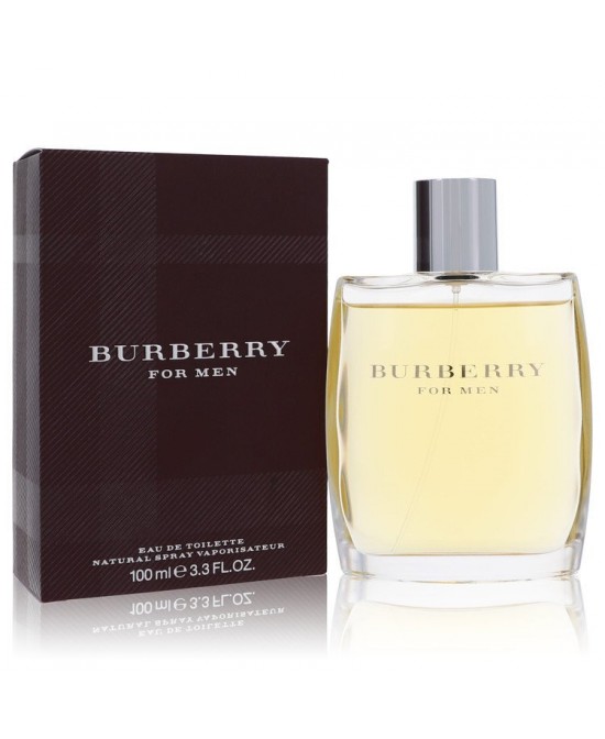 Burberry by Burberry Eau De Toilette Spray 3.4 oz (Men)