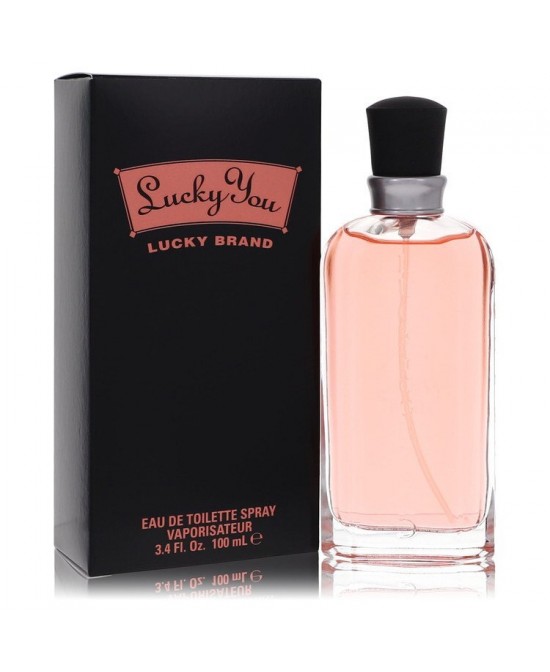 Lucky You by Liz Claiborne Eau De Toilette Spray 3.4 oz (Women)