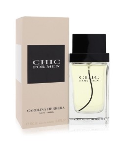 Chic by Carolina Herrera Eau De Toilette Spray 3.4 oz (Men)