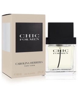 Chic by Carolina Herrera Eau De Toilette Spray 2 oz (Men)