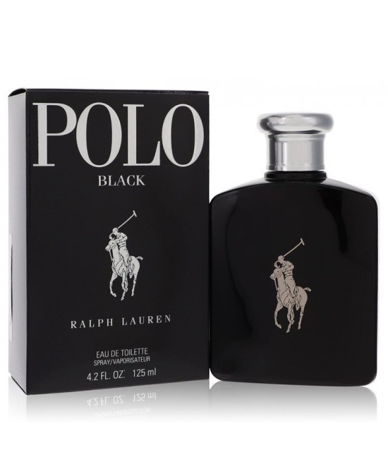 Polo Black by Ralph Lauren Eau De Toilette Spray 4.2 oz (Men)