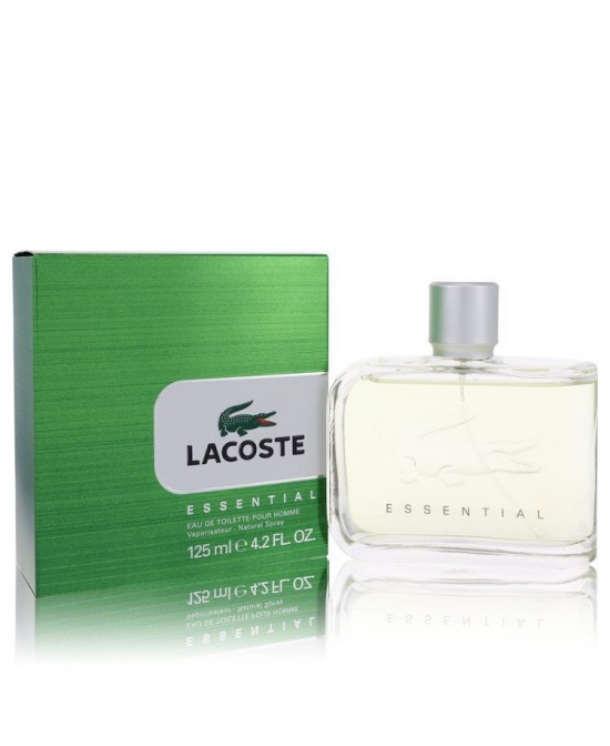 Lacoste Essential by Lacoste Eau De Toilette Spray 4.2 oz (Men)