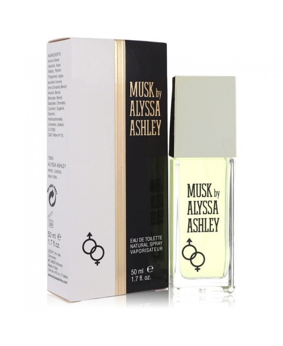 Alyssa Ashley Musk by Houbigant Eau De Toilette Spray 1.7 oz (Women)