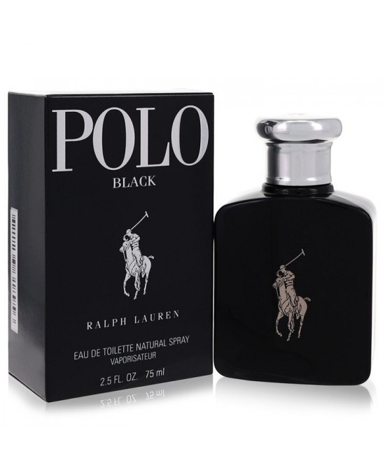 Polo Black by Ralph Lauren Eau De Toilette Spray 2.5 oz (Men)