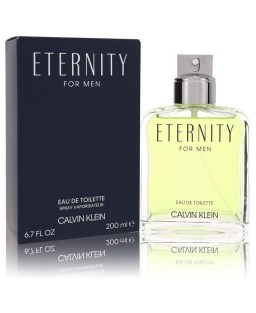 Eternity by Calvin Klein Eau De Toilette Spray 6.7 oz (Men)