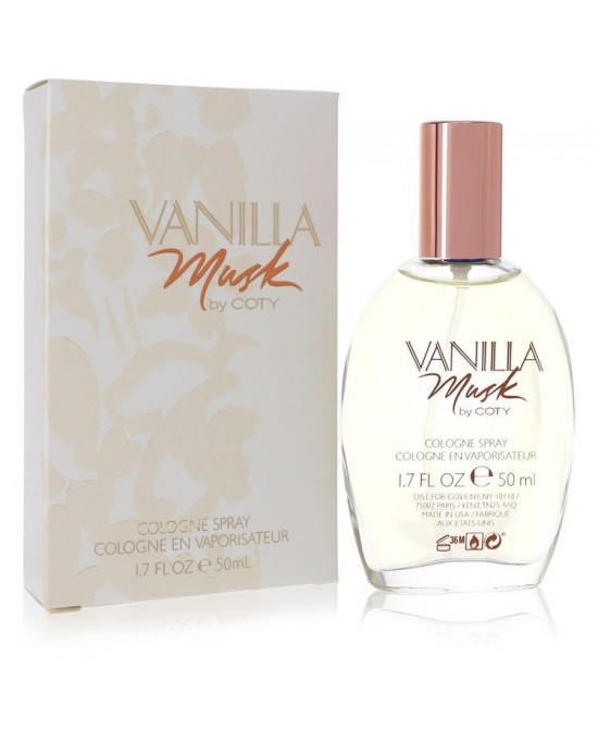 Vanilla Musk by Coty Cologne Spray 1.7 oz (Women)