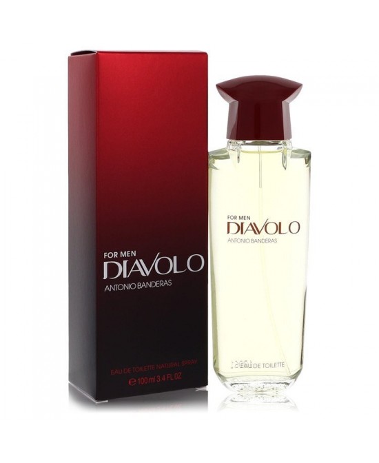 Diavolo by Antonio Banderas Eau De Toilette Spray 3.4 oz (Men)