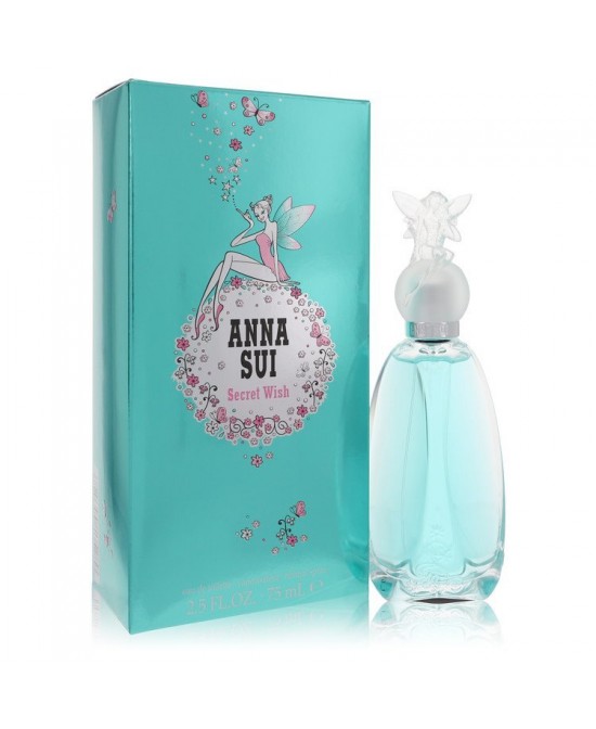 Secret Wish by Anna Sui Eau De Toilette Spray 2.5 oz (Women)