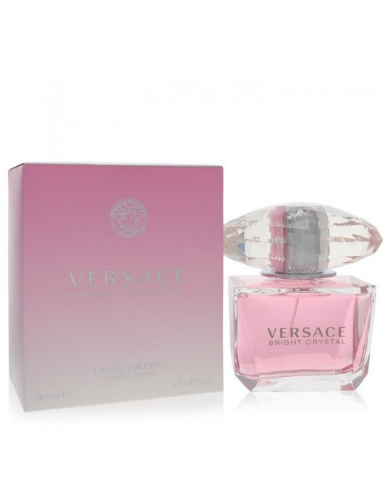 Bright Crystal by Versace Eau De Toilette Spray 3 oz (Women)