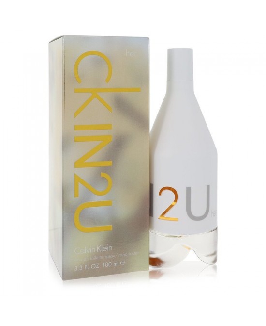 CK In 2U by Calvin Klein Eau De Toilette Spray 3.4 oz (Women)