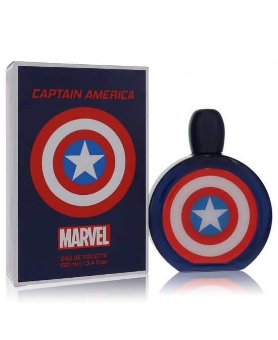 Captain America by Marvel Eau De Toilette Spray 3.4 oz (Men)