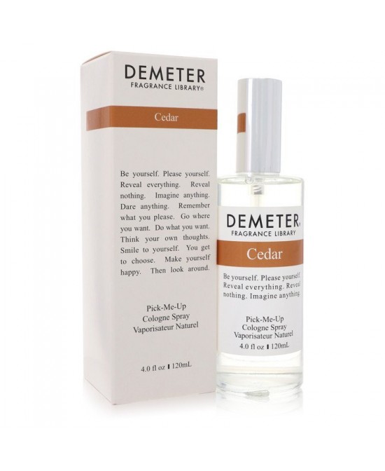 Demeter Cedar by Demeter Cologne Spray 4 oz (Women)