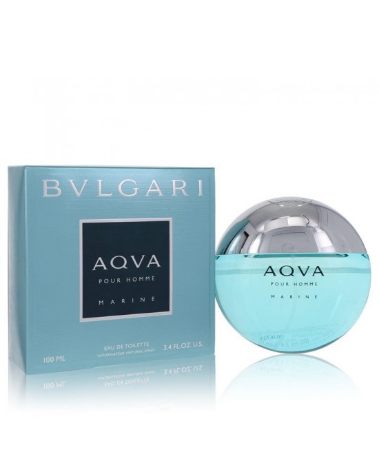 Bvlgari Aqua Marine by Bvlgari Eau De Toilette Spray 3.4 oz (Men)