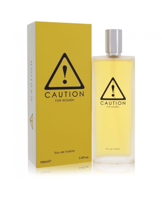 Caution by Kraft Eau De Toilette Spray 3.4 oz (Women)