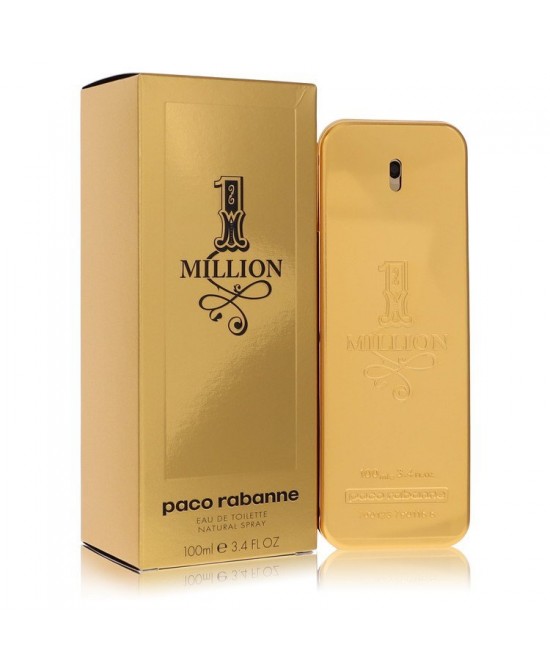 1 Million by Paco Rabanne Eau De Toilette Spray 3.4 oz (Men)