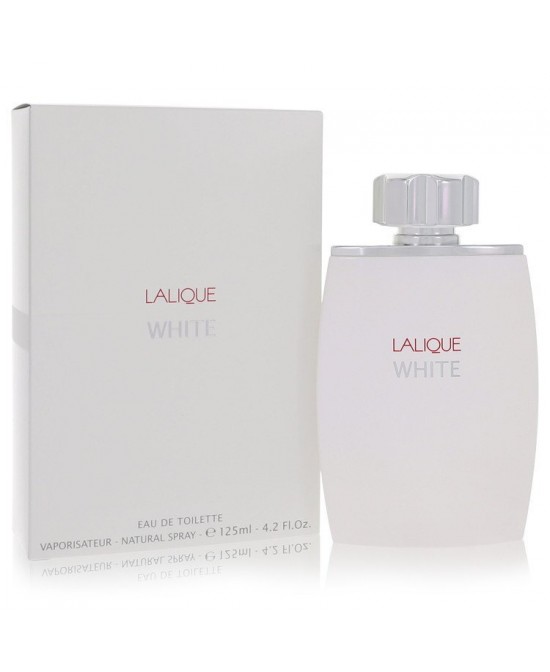 Lalique White by Lalique Eau De Toilette Spray 4.2 oz (Men)