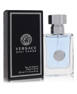 Versace Pour Homme by Versace Eau De Toilette Spray 1 oz (Men)