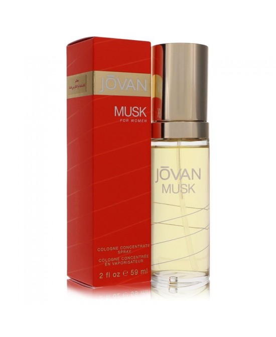 Jovan Musk by Jovan Cologne Concentrate Spray 2 oz (Women)