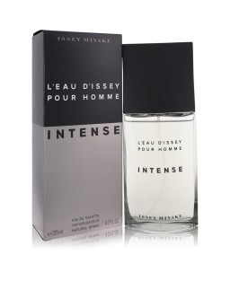 L'eau D'Issey Pour Homme Intense by Issey Miyake Eau De Toilette Spray 4.2 oz (Men)