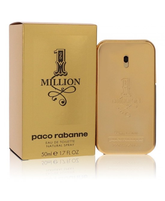 1 Million by Paco Rabanne Eau De Toilette Spray 1.7 oz (Men)