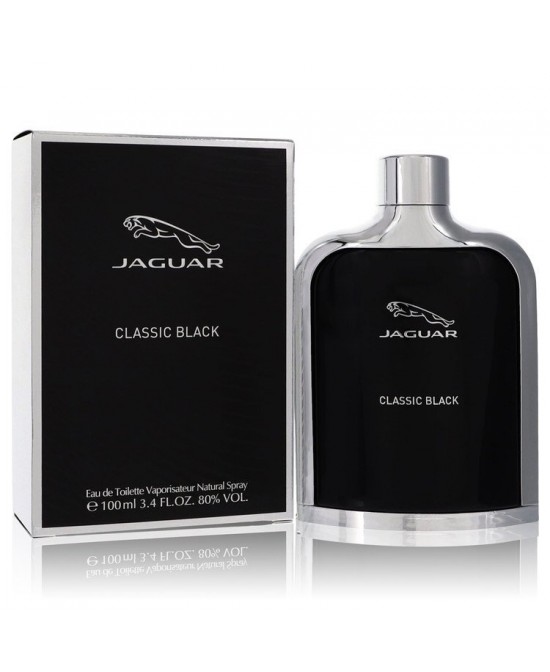 Jaguar Classic Black by Jaguar Eau De Toilette Spray 3.4 oz (Men)