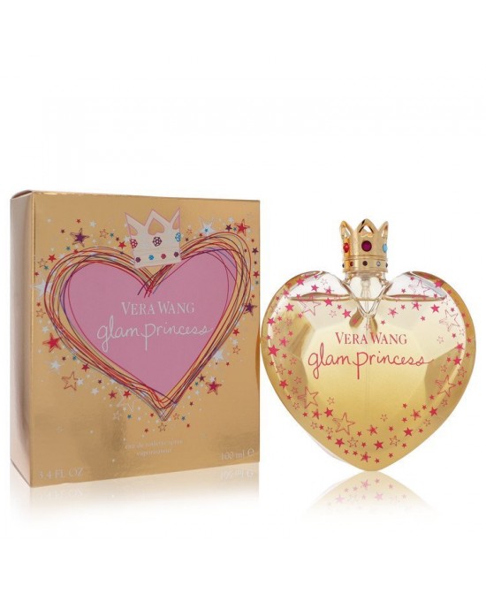 Vera Wang Glam Princess by Vera Wang Eau De Toilette Spray 3.4 oz (Women)