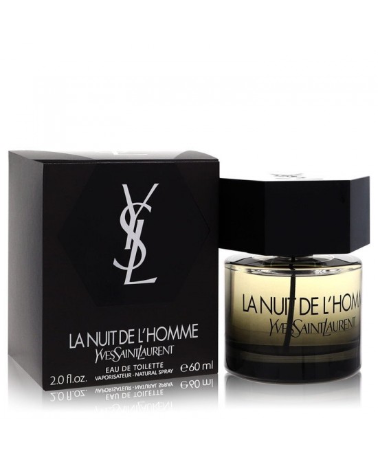 La Nuit De L'Homme by Yves Saint Laurent Eau De Toilette Spray 2 oz (Men)