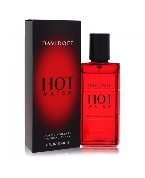 Hot Water by Davidoff Eau De Toilette Spray 2 oz (Men)