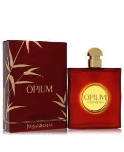 Opium by Yves Saint Laurent Eau De Toilette Spray (New Packaging) 3 oz (Women)