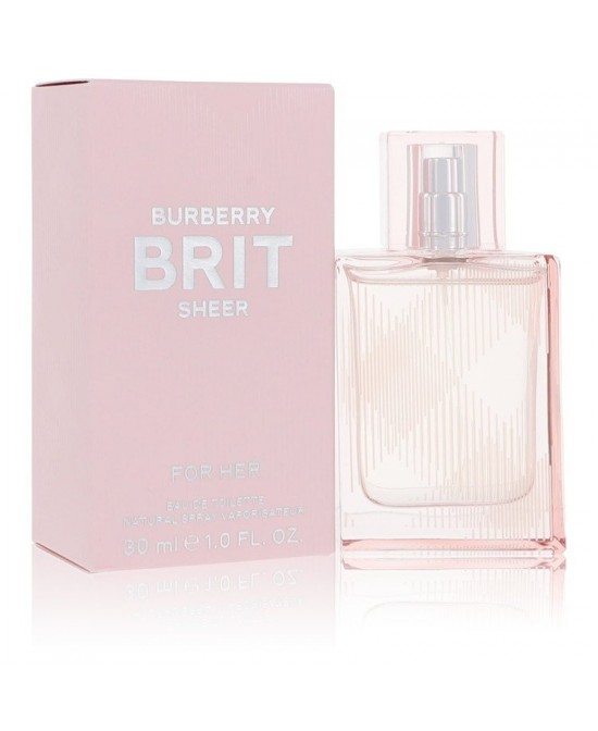 Burberry Brit Sheer by Burberry Eau De Toilette Spray 1 oz (Women)