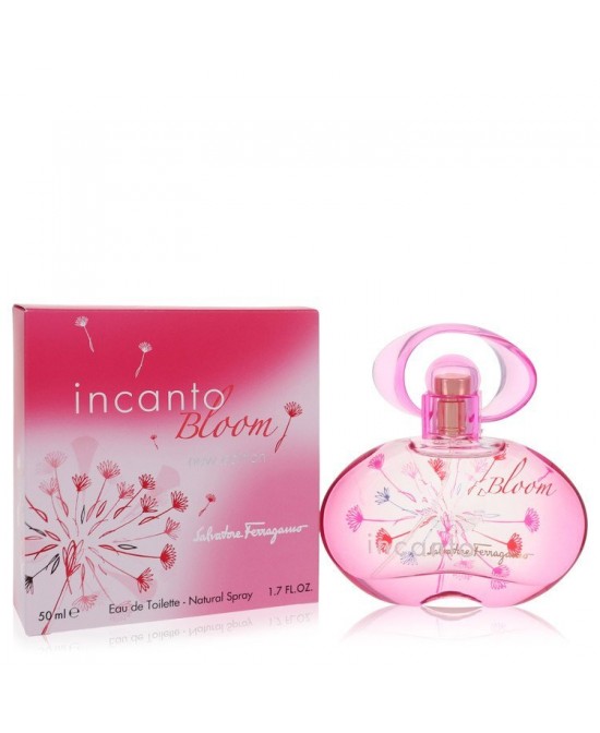 Incanto Bloom by Salvatore Ferragamo Eau De Toilette Spray (New Edition) 1.7 oz (Women)