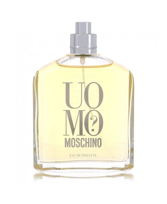 Uomo Moschino by Moschino Eau De Toilette Spray (Tester) 4.2 oz (Men)