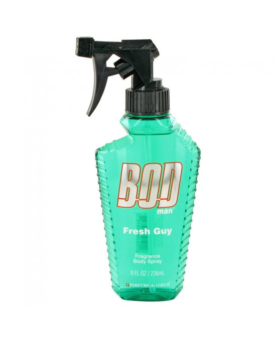 Bod Man Fresh Guy by Parfums De Coeur Fragrance Body Spray 8 oz (Men)